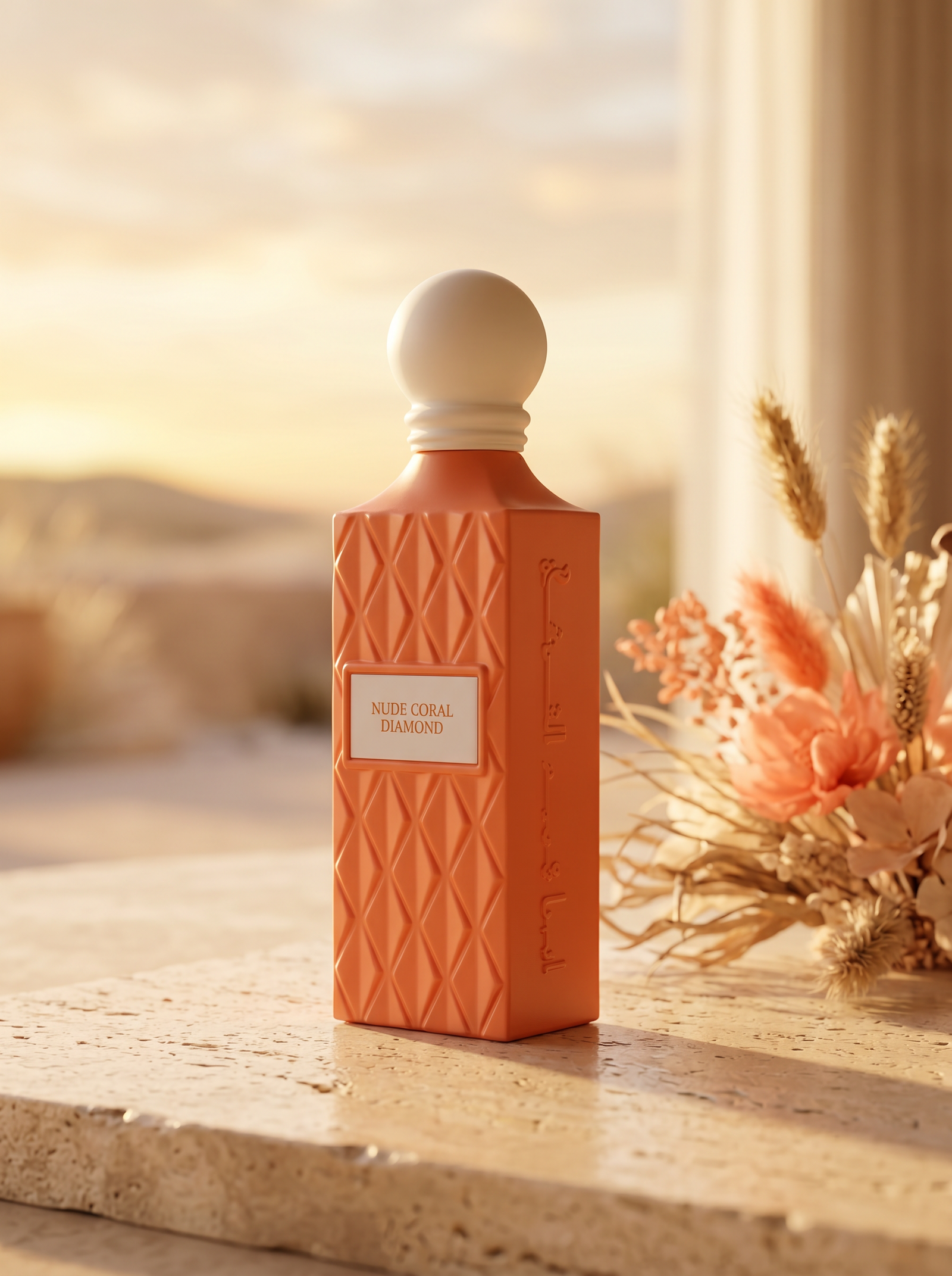 Scentiva coral fragrance campaign