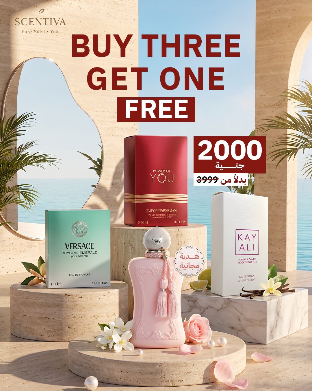 Scentiva fragrance offer artwork